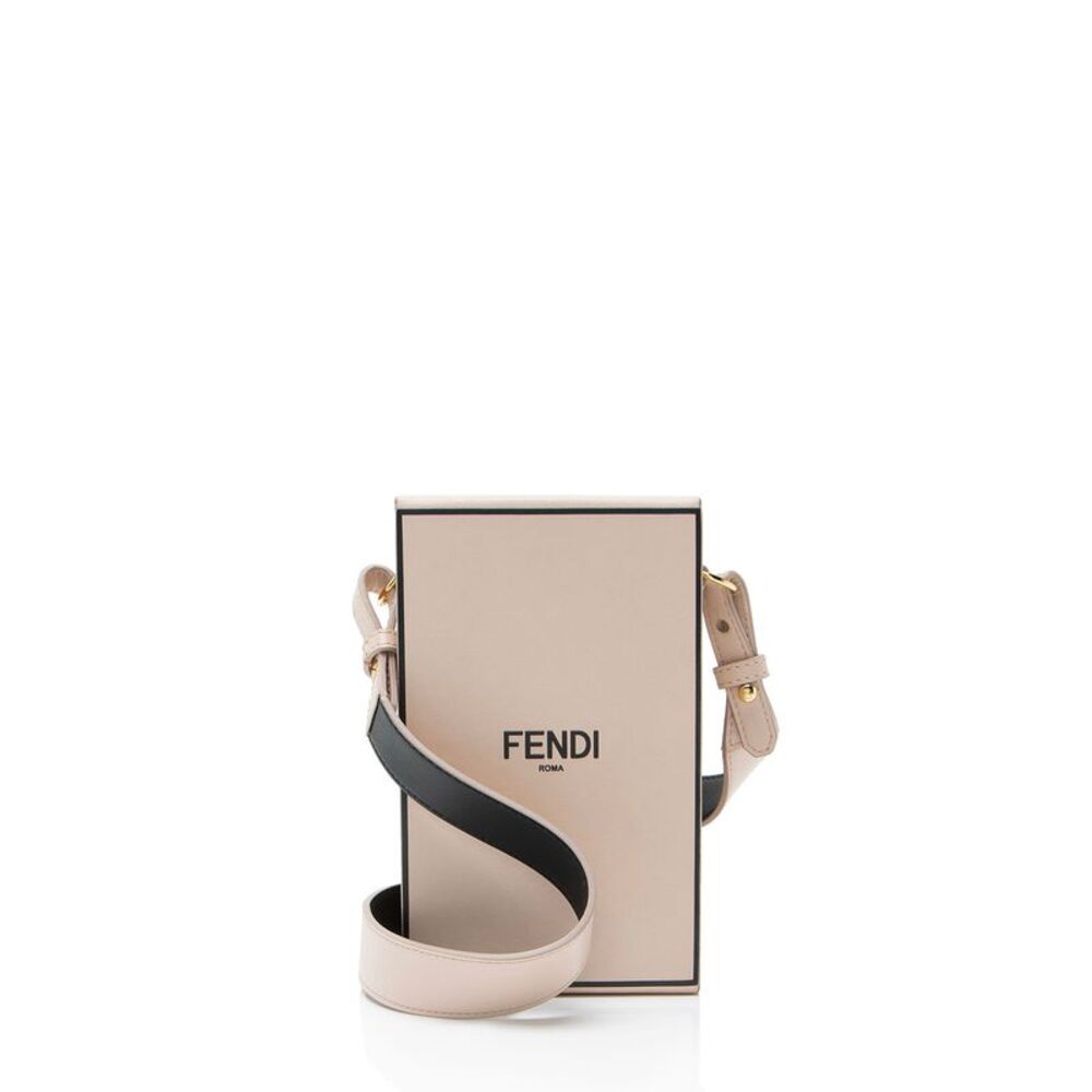 Fendi Leather Vertical Box Shoulder Bag - Picture 1 of 11